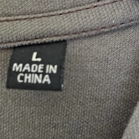 Vans Maroon V-Neck Academia Colorblock Button Front Cardigan Sweater Mens Lg - Picture 5 of 6